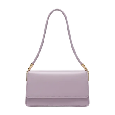 Лавандовая сумка как белая