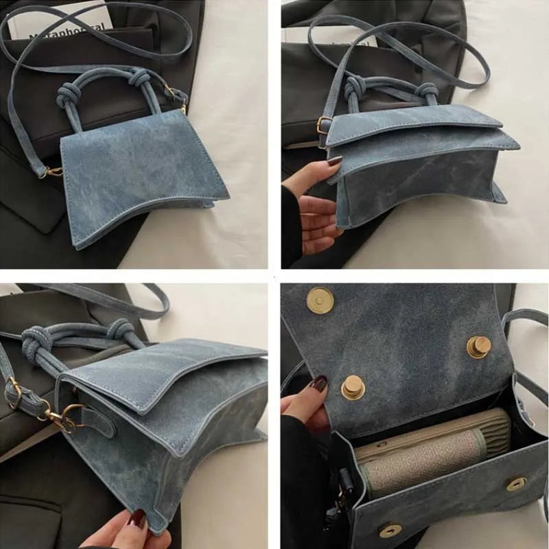 Nova Denim Crossbody Bag