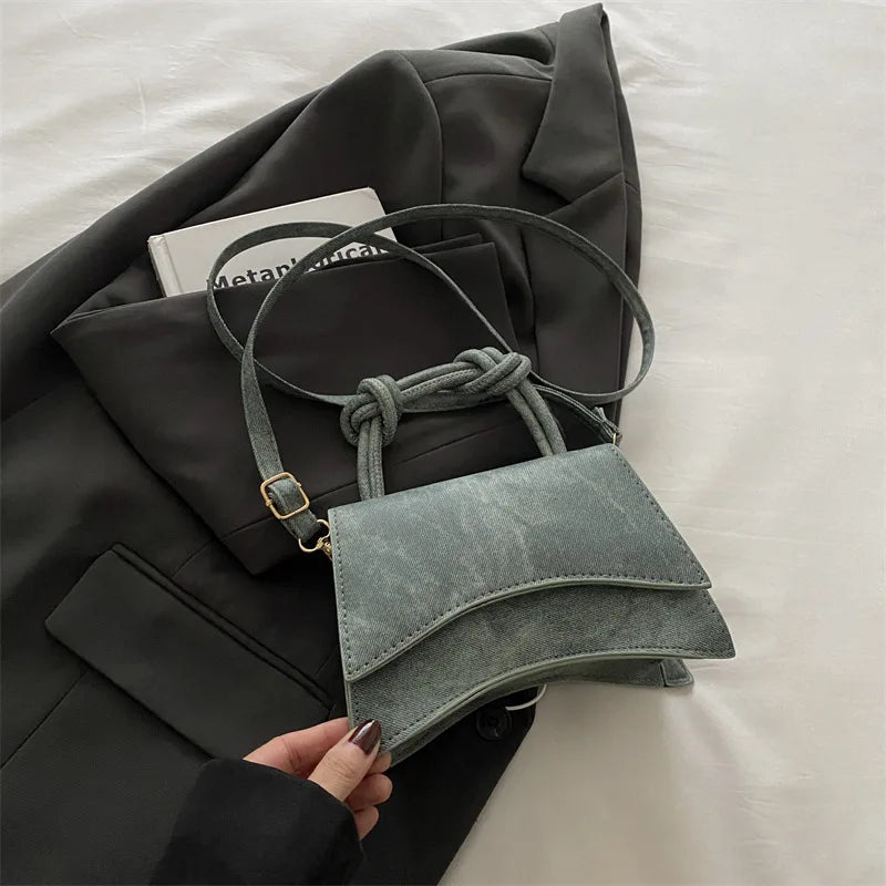 Nova Denim Crossbody Bag