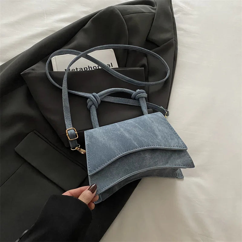 Nova Denim Crossbody Bag