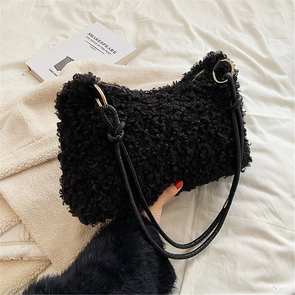 Mable Plush Shoulder Bag